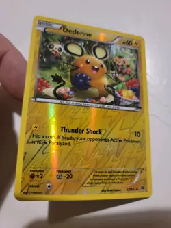 Pokemon XY Breakthrough Dedenne 57/162 Reverse Holo - Image 1