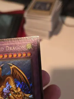 Yugioh Thousand Dragon MRD-EN143 Secret Rare Unlimited MP Holo Bleed Error - Image 3