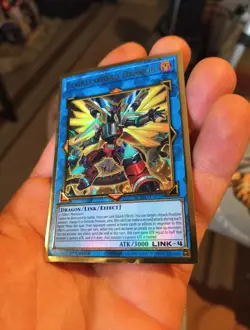 Yu-Gi-Oh! TCG Borrelsword Dragon 1st Edition Premium Gold Rare - Image 5