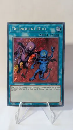 Delinquent Duo (2020 Reprint) - Secret Rare - LCKC-EN101 Yu-Gi-Oh - Image 1