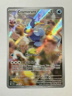 Pokemon TCG - Cramorant - Twilight Masquerade 176/167 Illustration Rare Holo - Image 1