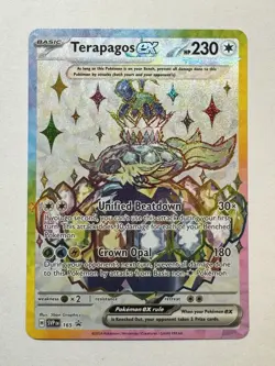 Pokemon TCG - Terapagos ex - Scarlet & Violet Black Star Promo 165 Holo - Image 1