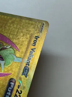 Pokemon TCG - Iron Valiant ex - Paradox Rift 261/182 Hyper Rare Gold - Image 3