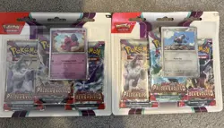 Pokemon Paldea Evolved Blister Pack Triple X2 New Sealed - Image 1