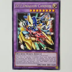 XYZ-Dragon Cannon - MIL1-EN040 - HP - Rare - 1st ed - Yugioh - Image 1