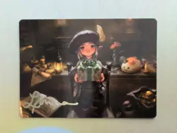 Tataru Taru: Livia Prima Final Fantasy MTG Art Series 25/53 Gold Stamped - Image 1