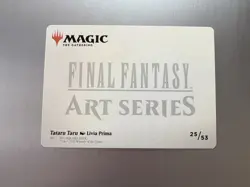 Tataru Taru: Livia Prima - Magic: Final Fantasy MTG - Art Series 25/53 - Image 2