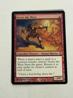 MTG FOIL Norin the Wary Time Spiral Magic the Gathering - Image 1