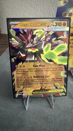 Mega Zygarde Ex Promo 071 Pokemon + Large Promo And Mega Zygarde ex Double Rare - Image 3