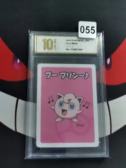 Pokemon Japanese Jigglypuff Old Maid Playing Card -Pyxis gold 10 - Image 1