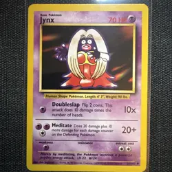 Pokemon 1999 Jynx 031/102 Uncommon Base Set Unlimited Pokemon Near Mint Vintage - Image 1