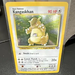 Wizards of the Coast Kangaskhan 5/64 Jungle Unlimited Holo Rare Eng 90 HP - Image 1