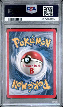 1999 POKEMON BASE SET TRAINER DECK B #64 STARMIE PSA 9 - Image 2