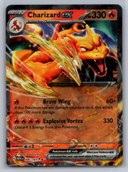 Charizard ex 006/165 Double Rare 151 Pokemon Near Mint - Image 1