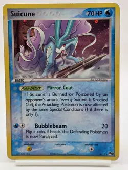 Pokemon TCG 2006 Pop Series 2 Suicune Holo 4/17 - Image 1