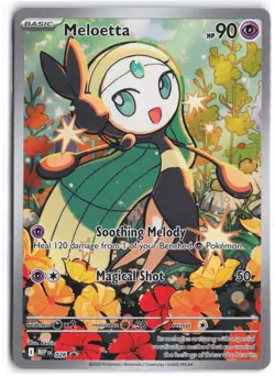 Meloetta 026 Holo Illustration Rare ME: Mega Evolution Promo Pokemon NM - Image 1