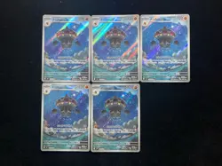 2026 Pokemon TCG Japanese Ninja Spinner M4 090/083 AR Claydol Holo Lot*5 JA75 - Image 1