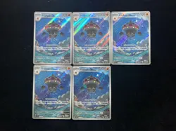 2026 Pokemon TCG Japanese Ninja Spinner M4 090/083 AR Claydol Holo Lot*5 JA75 - Image 2
