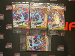 Pokemon PFL Mega Charizard X EX MEP 023 UPC Promo LOT OF 4 SEALED - Image 1