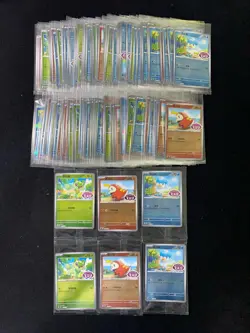 2025 Pokemon TCG S.CHN Gem Pack Promo 119/SV-P Quaxly Sealed Lot*100 CB13 - Image 1