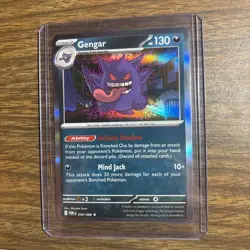 Gengar 094/165 Sv: Scarlet & Violet 151 Reverse Holo Rare 130 HP Pokemon TCG - Image 1