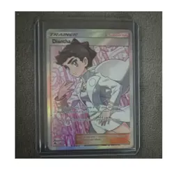 Pokemon TCG Diantha Trainer Supporter Full Art Holo 130/131 English - Image 1