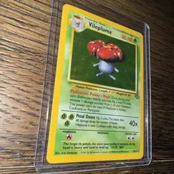 Pokemon TCG Vileplume, Jungle Set Holo Rare, 15/64, NM or Better, Never Played - Image 1