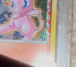 (4 SWIRLS) Pokemon Mew POP Series 5 Holo PSA 6 3/17 CORRECTED BACK Delta Species - Image 3