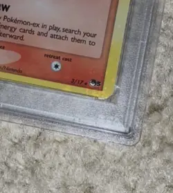 (4 SWIRLS) Pokemon Mew POP Series 5 Holo PSA 6 3/17 CORRECTED BACK Delta Species - Image 5