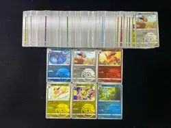 2025 Pokemon TCG S.CHN CBB2C 02 03/14 Vaporeon Flareon Poke Ball Lot*150 CB13 - Image 1