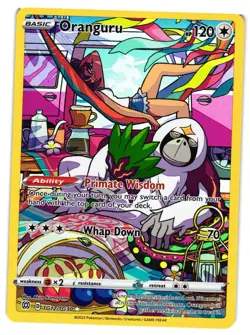 Pokemon TCG Oranguru Sword & Shield: Brilliant Stars TG12/TG30 Holo NM - Image 1