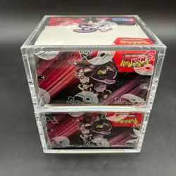 Lot (2) Pokemon SV10 Destined Rivals English Booster Boxes Sealed w/Acrylic Case - Image 3