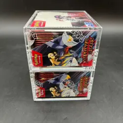 Lot (2) Pokemon SV10 Destined Rivals English Booster Boxes Sealed w/Acrylic Case - Image 5