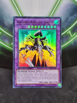 Yugioh Arcana Knight Joker SBLS-EN007 Ultra Rare 1st Edition NM - Image 1