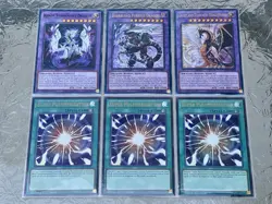 3x Super Polymerization + Borreload Furious Dragon + Dragonlord + Khaos |YuGiOh! - Image 1