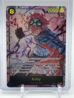 Koby (OP11-119) (Alternate Art) - A Fist of Divine Speed (OP11) - One Piece - Image 1
