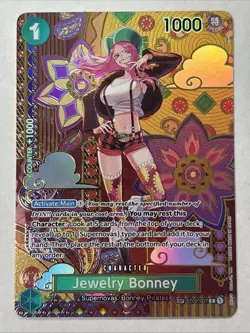 Jewelry Bonney (SP) ST02-007 Two Legends Foil One Piece TCG - Image 1