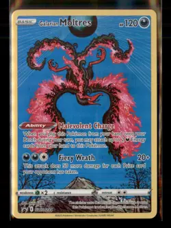 SWSH: Sword & Shield Promo Cards #SWSH284 Galarian Moltres The BallCap Exec - Image 1