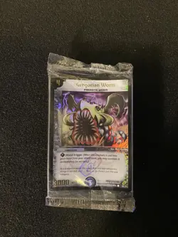 Duel Masters Gregorian Worm Promo Sealed Pack Of 16 Cards Factory Sealed - Image 1