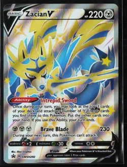 Zacian V (Shiny) - SWSH: Sword & Shield Promo Cards SWSH292 - Pokemon - Image 1