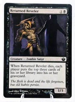 Returned Reveler | MTG JOU | EDH Commander Zombie Satyr Mill | LP - Image 1