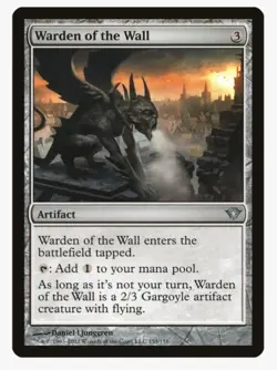 Warden of the Wall | MTG Avacyn Restored | EDH Mana Rock | LP - Image 1