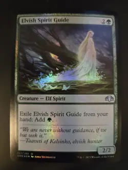 Elvish Spirit Guide NM FOIL Dominaria: Remastered MTG FREE SHIPPING - Image 1