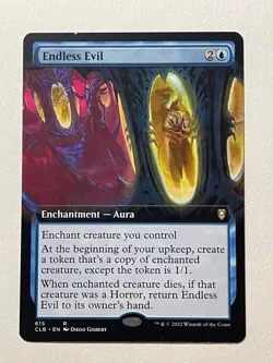 MTG Endless Evil (Extended Art) [CLB - 615] - NM TCG - Image 1