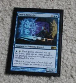 * * 1x Jace's Archivist x1 * * M12 MTG NM Near Mint - Image 1