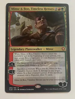 MTG: Minsc & Boo, Timeless Heroes- Battle for Baldur's Gate Regular - Image 1