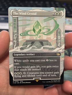 The Wind Crystal (Borderless) MTG Final Fantasty NM - Image 1