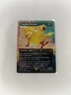 Traveling Chocobo (Borderless) Final Fantasy Regular - Image 1