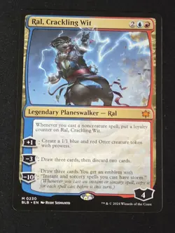 MTG Ral, Crackling Wit NON FOIL NM M 230 Bloomburrow - Image 1
