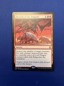 Descent of the Dragons | Dragons of Tarkir | MTG Magic - Image 1